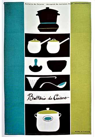 1960's tea towel