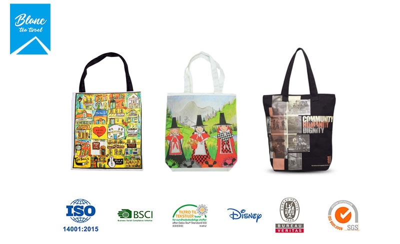 BLANC Digital Printing Tote Bags