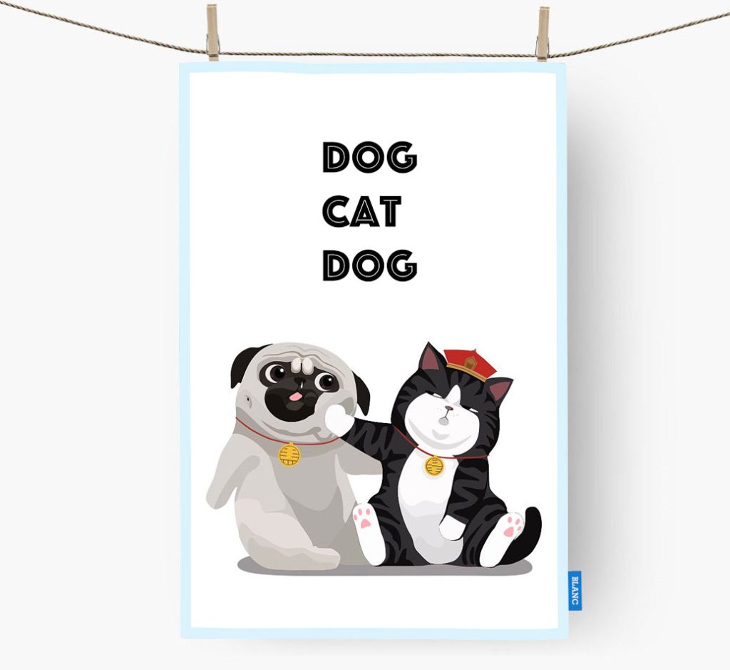 custom-dog-tea-towel