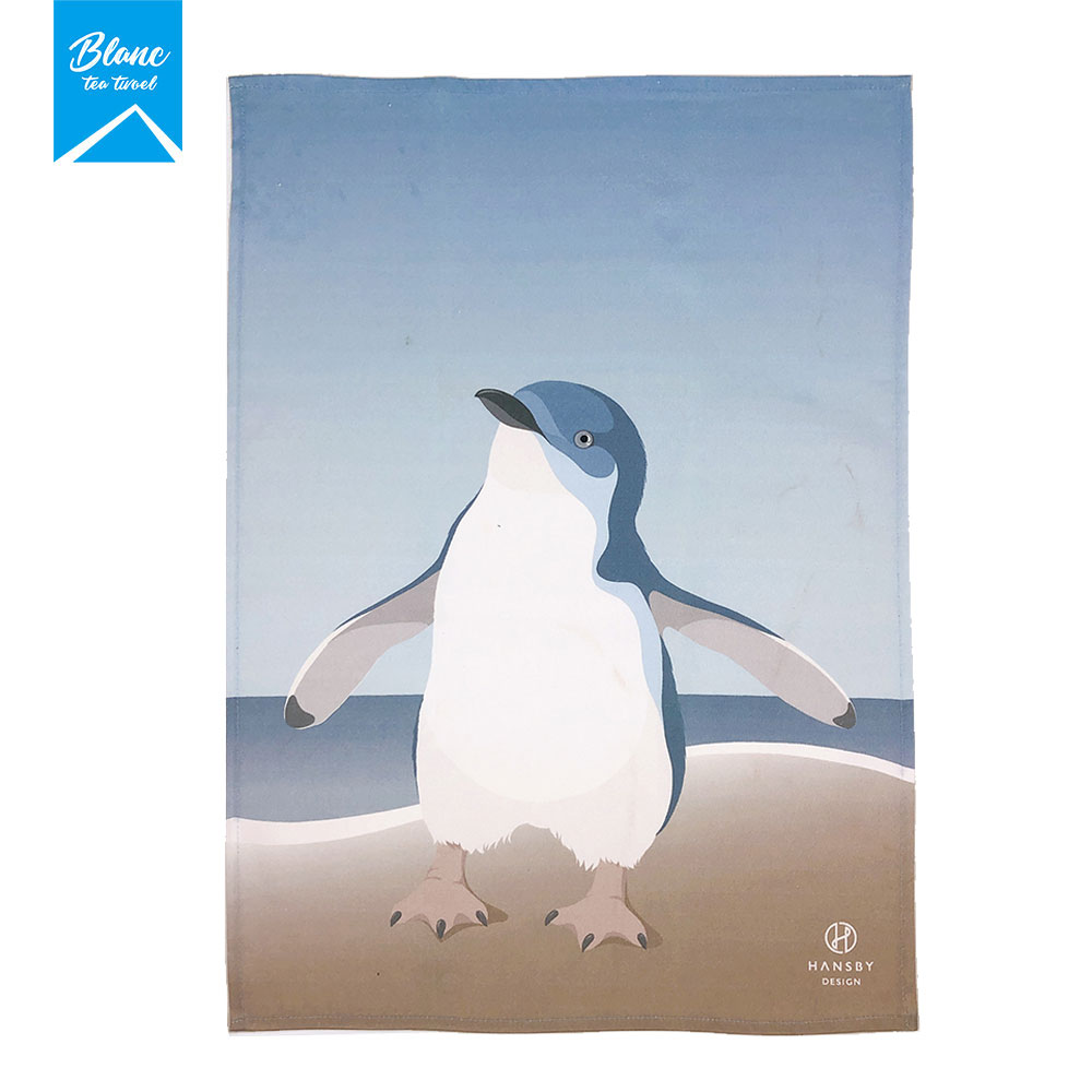 BLANC-animal-tea-towel-penguin
