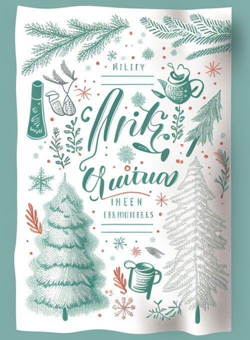 Custom-Christmas-Tea-Towel