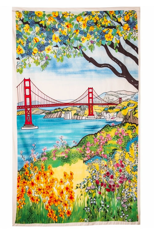 California-Tea-Towel