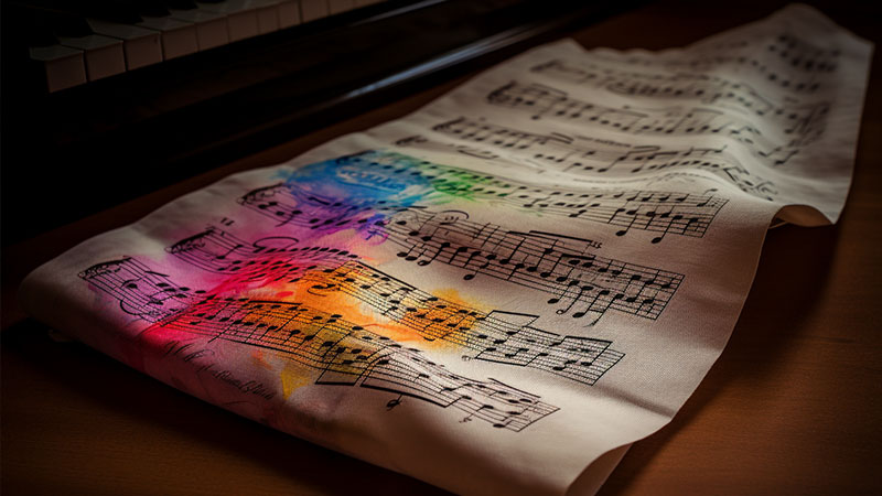 music-tea-towel