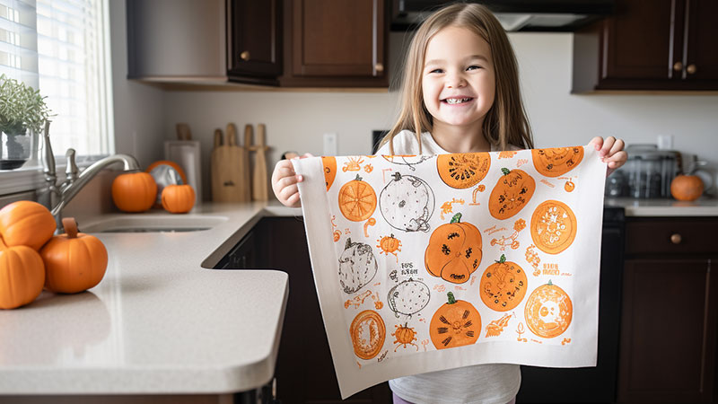 Halloween-Tea-Towels