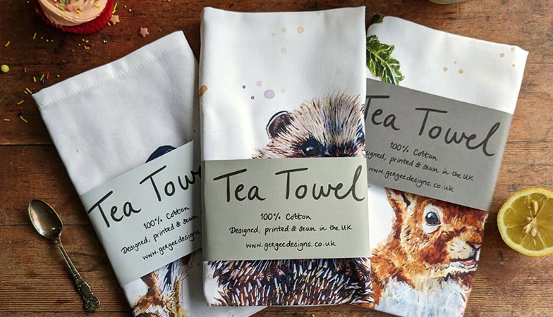 Animal-themed-tea-towel