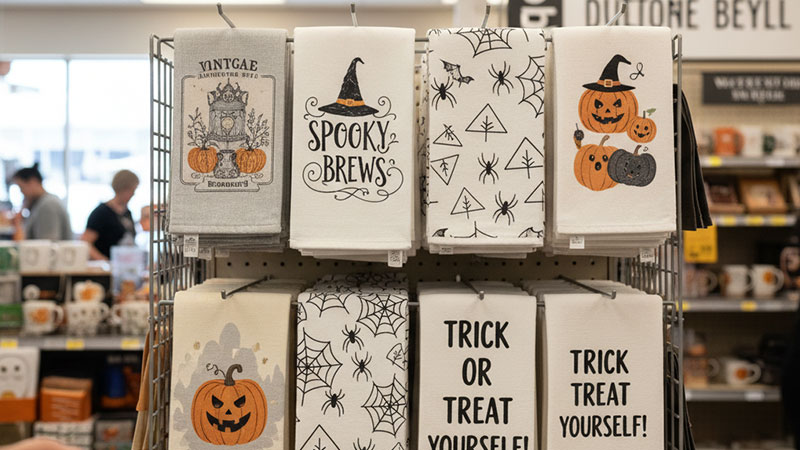 Custom-brand-Halloween-Tea-Towels