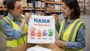 Custom-school-Tea-Towel