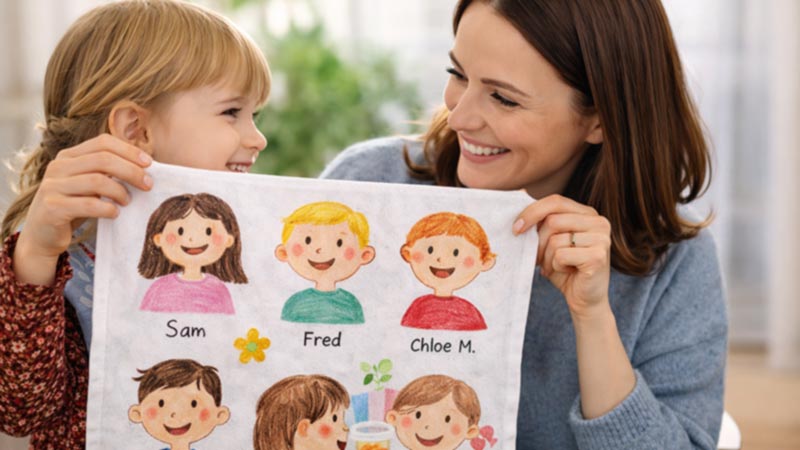 blanc-school-Tea-Towels